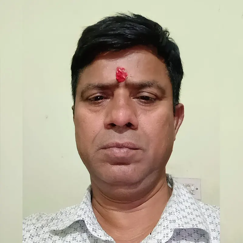 Ramdas Prajapati Vice President of Margdata Trust community support organization